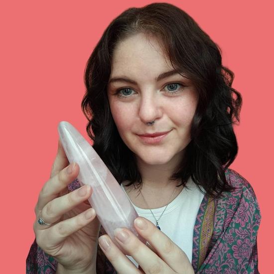 The Heart Rose Quartz Dildo by Chakrubs — Test & Review