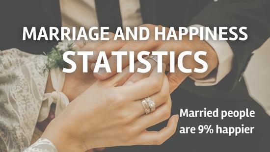 Marriage Happiness Statistics – Does Getting Married Make You Happy, and Keep You Happy?