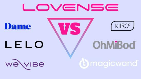 Lovense vs We-Vibe, OhMiBod, Lelo & More