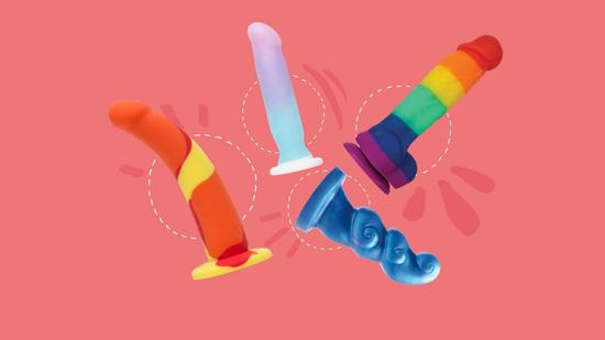 The 14 Best Colorful Dildos to Rock Your Rainbow
