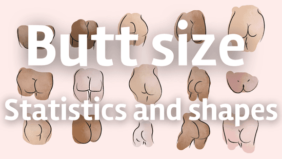 Butt Size Chart Statistics – Sizes, Shapes, and Types of Booties