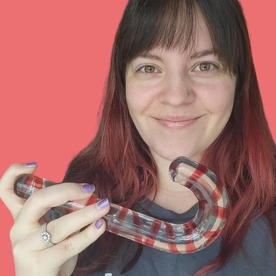 Icicles Candy Cane Glass Dildo – Test & Review